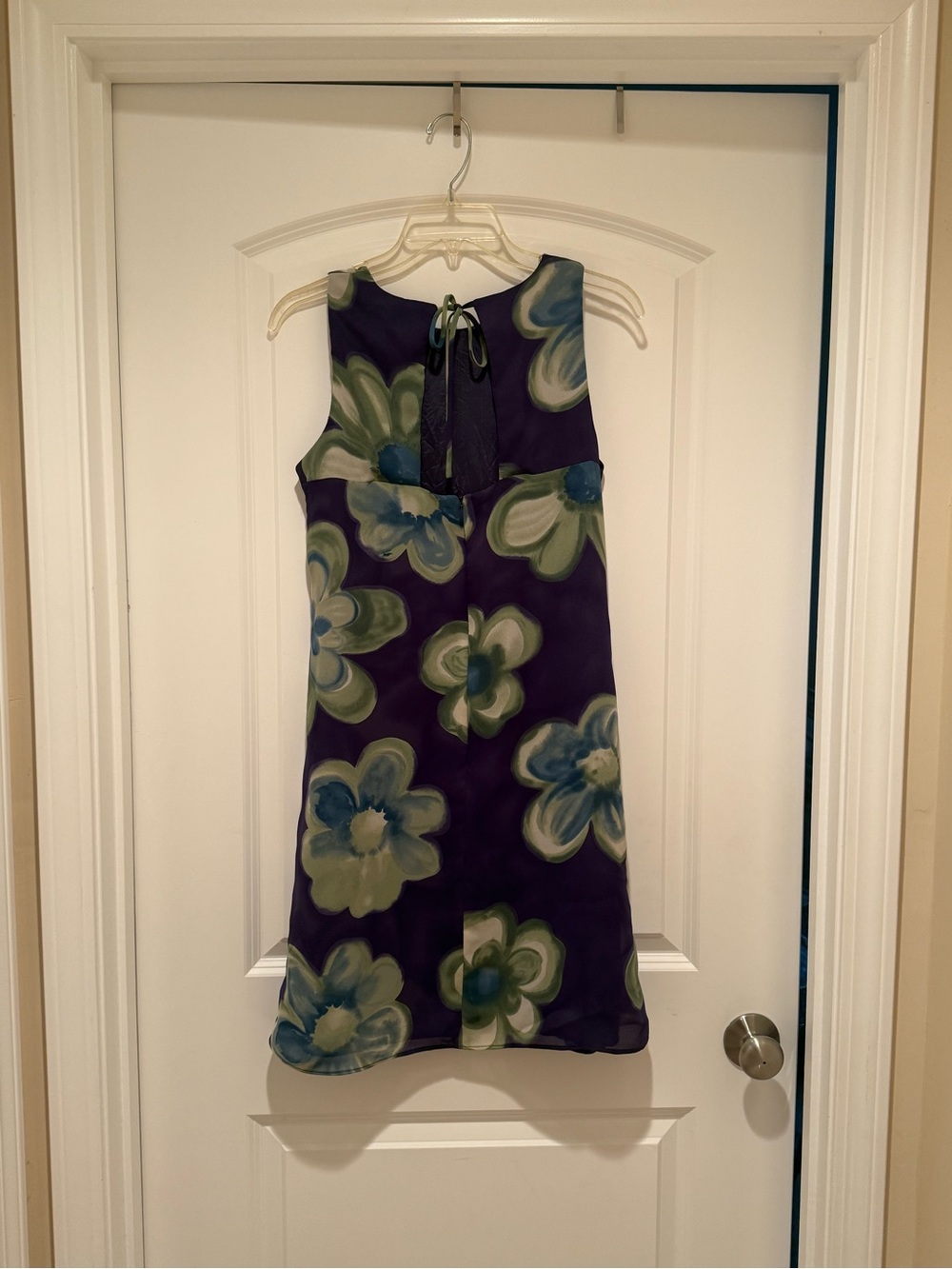 Rare Vtg 90s/Y2K POSITIVE ATTITUDE Sheer Floral Mini Dress - Picture 6 of 16
